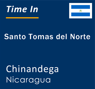 Current local time in Santo Tomas del Norte, Chinandega, Nicaragua