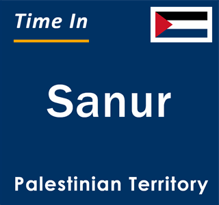 Current local time in Sanur, Palestinian Territory