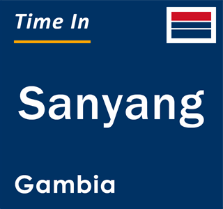 Current local time in Sanyang, Gambia