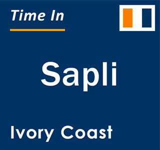 Current local time in Sapli, Ivory Coast