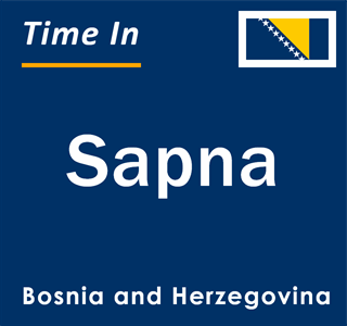 Current local time in Sapna, Bosnia and Herzegovina