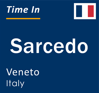 Current local time in Sarcedo, Veneto, Italy