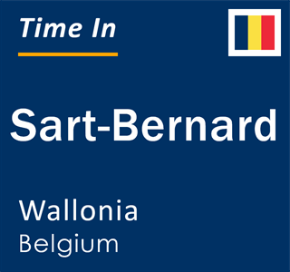 Current local time in Sart-Bernard, Wallonia, Belgium