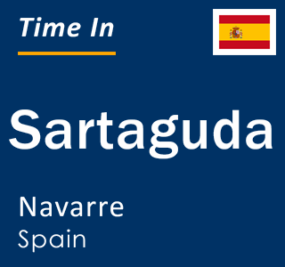 Current local time in Sartaguda, Navarre, Spain