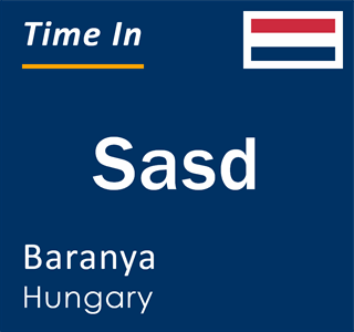 Current local time in Sasd, Baranya, Hungary