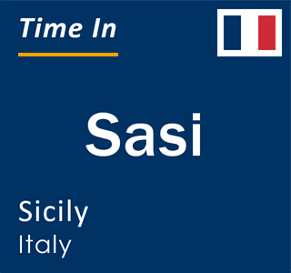 Current local time in Sasi, Sicily, Italy