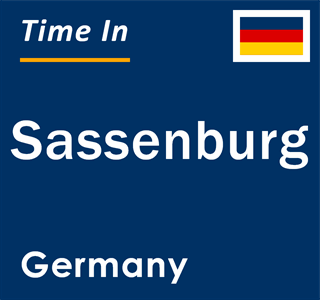 Current local time in Sassenburg, Germany