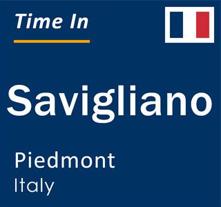 Current local time in Savigliano, Piedmont, Italy