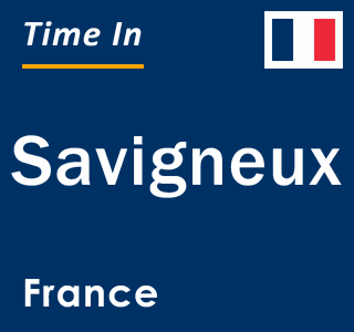 Current local time in Savigneux, France