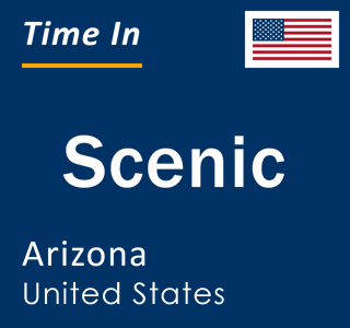 Current local time in Scenic, Arizona, United States
