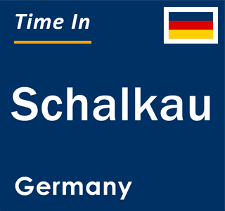 Current local time in Schalkau, Germany