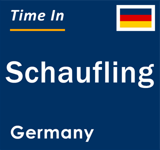 Current local time in Schaufling, Germany