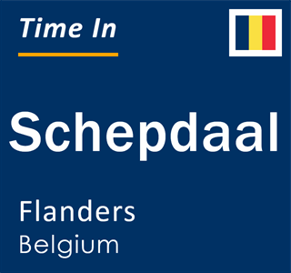 Current local time in Schepdaal, Flanders, Belgium