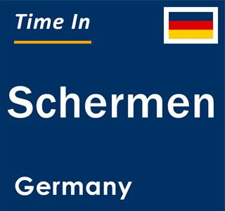 Current local time in Schermen, Germany