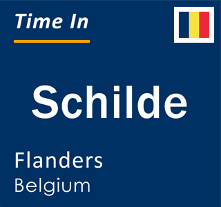 Current local time in Schilde, Flanders, Belgium