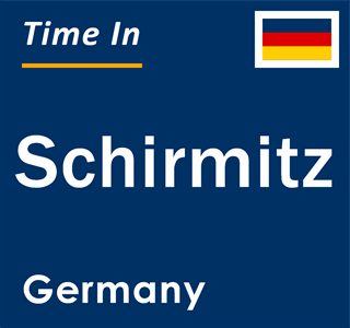 Current local time in Schirmitz, Germany