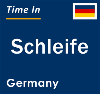 Current local time in Schleife, Germany