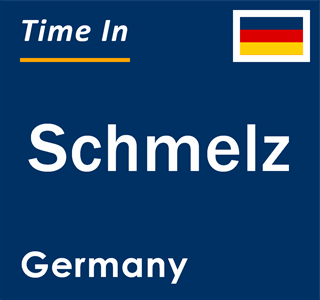 Current local time in Schmelz, Germany