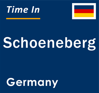 Current local time in Schoeneberg, Germany
