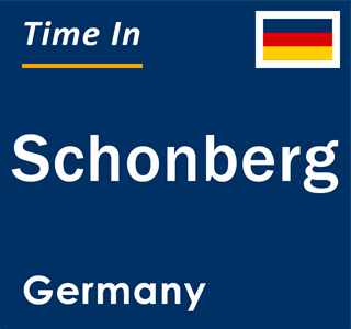 Current local time in Schonberg, Germany