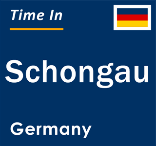 Current local time in Schongau, Germany