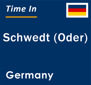 Current local time in Schwedt (Oder), Germany