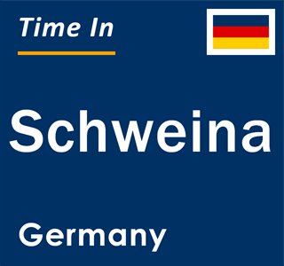 Current local time in Schweina, Germany