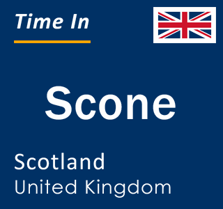 Current local time in Scone, Scotland, United Kingdom