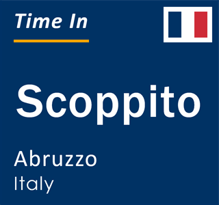 Current local time in Scoppito, Abruzzo, Italy