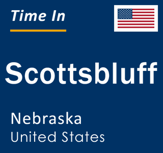 Current local time in Scottsbluff, Nebraska, United States