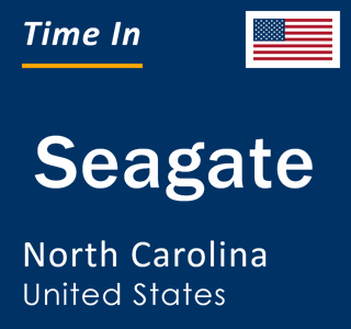 Current local time in Seagate, North Carolina, United States