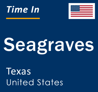 Current local time in Seagraves, Texas, United States