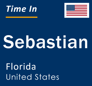 Current local time in Sebastian, Florida, United States