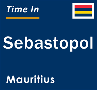 Current local time in Sebastopol, Mauritius