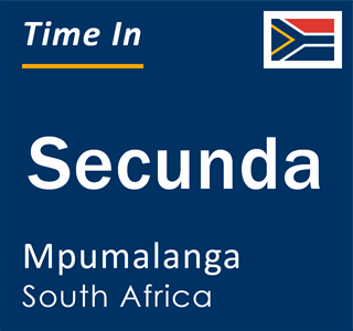 Current local time in Secunda, Mpumalanga, South Africa
