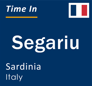 Current local time in Segariu, Sardinia, Italy