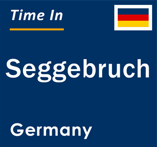 Current local time in Seggebruch, Germany