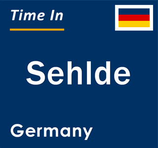 Current local time in Sehlde, Germany