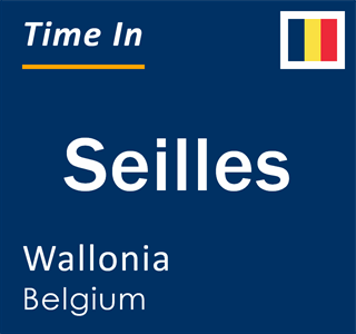 Current local time in Seilles, Wallonia, Belgium