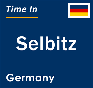 Current local time in Selbitz, Germany