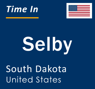 Current local time in Selby, South Dakota, United States