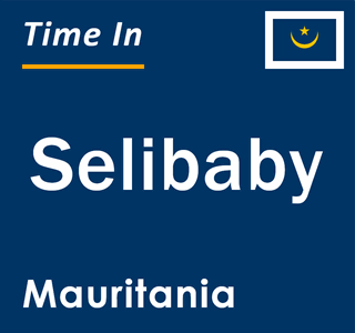 Current time in Selibaby, Mauritania