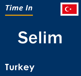 Current local time in Selim, Turkey