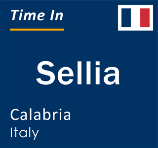 Current local time in Sellia, Calabria, Italy