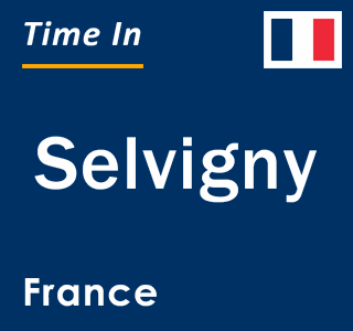 Current local time in Selvigny, France