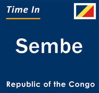 Current local time in Sembe, Republic of the Congo
