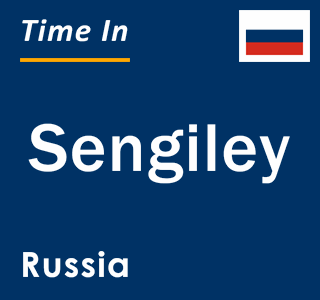 Current local time in Sengiley, Russia