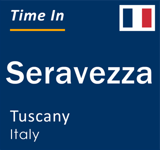 Current local time in Seravezza, Tuscany, Italy