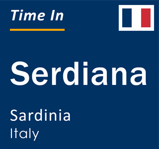 Current local time in Serdiana, Sardinia, Italy