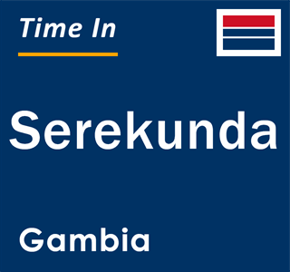 Current local time in Serekunda, Gambia